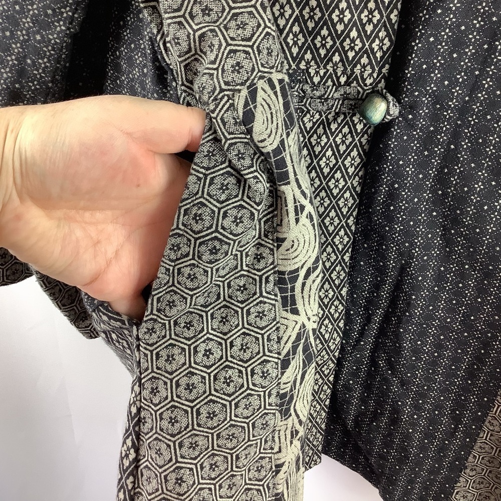 Cupcake International Patchwork Lagenlook Jacket - image 6